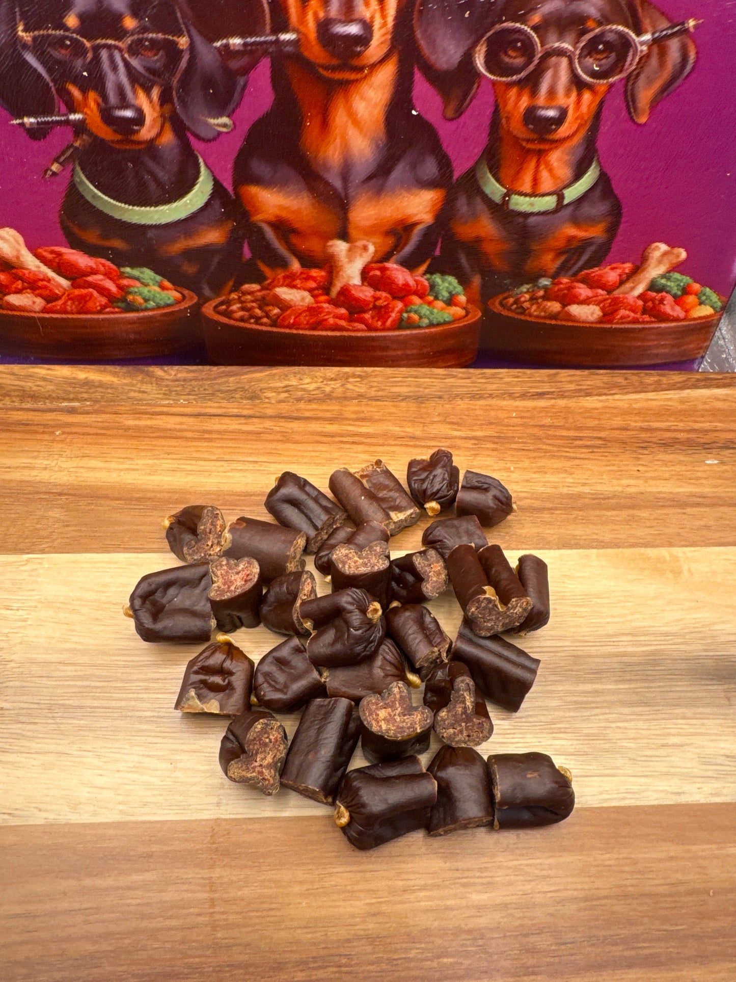 Beef Sausage Chunks for Dogs (High-Value Reward Treats)