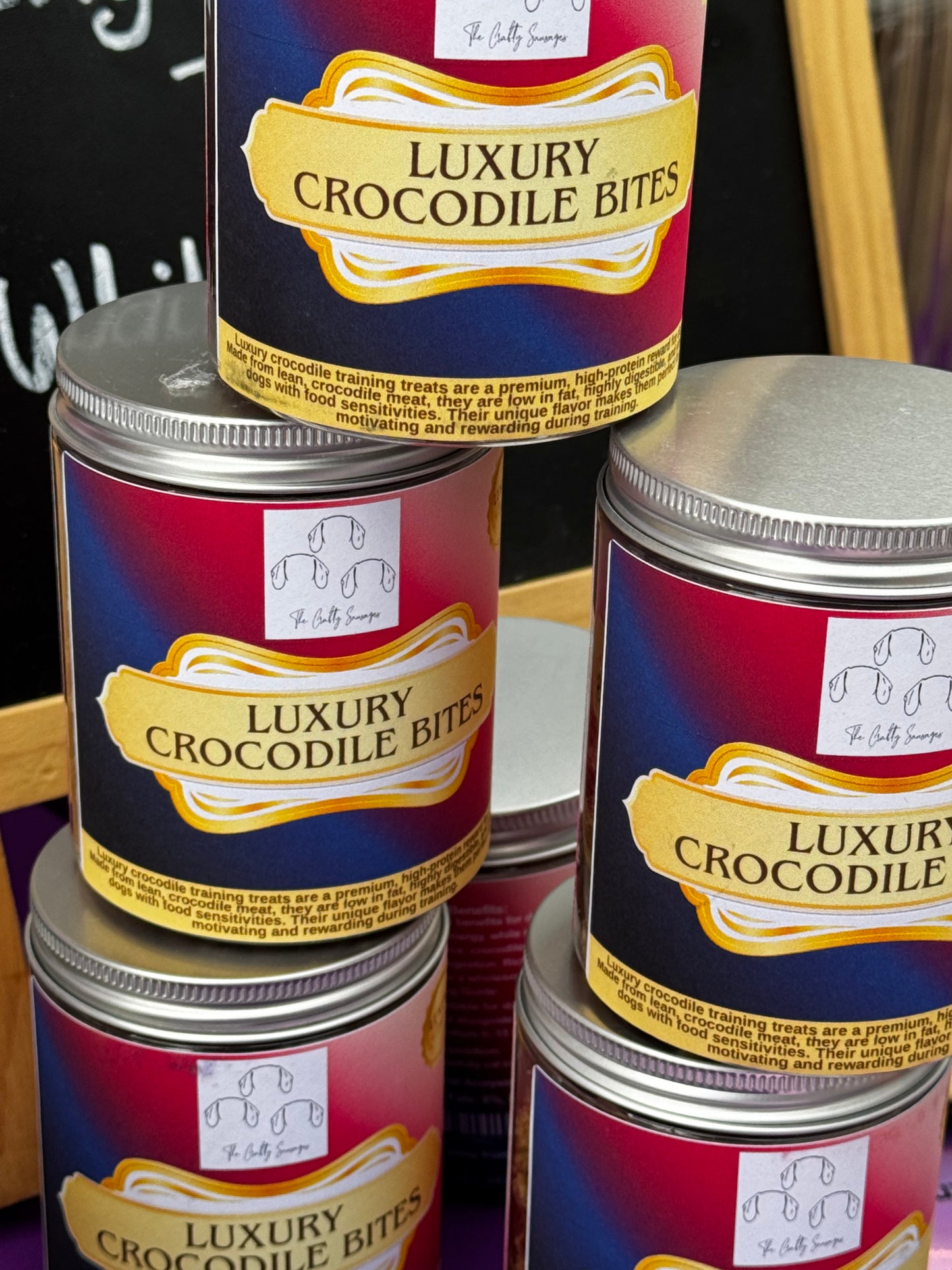 Luxury Crocodile Bites for Dogs (100% Natural Premium Treats)