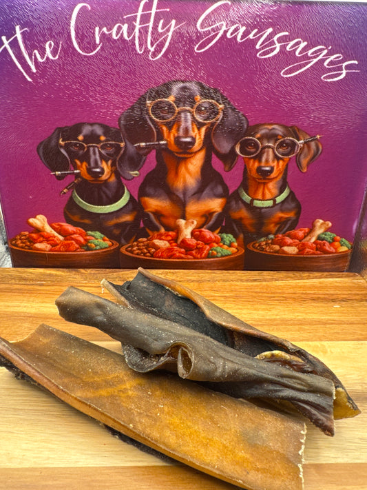 Natural Camel Skin Chews for Dogs (Extra Tough Long-Lasting Chew)