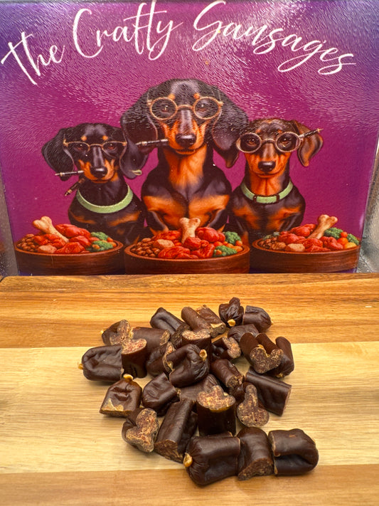 Beef Sausage Chunks for Dogs (High-Value Reward Treats)