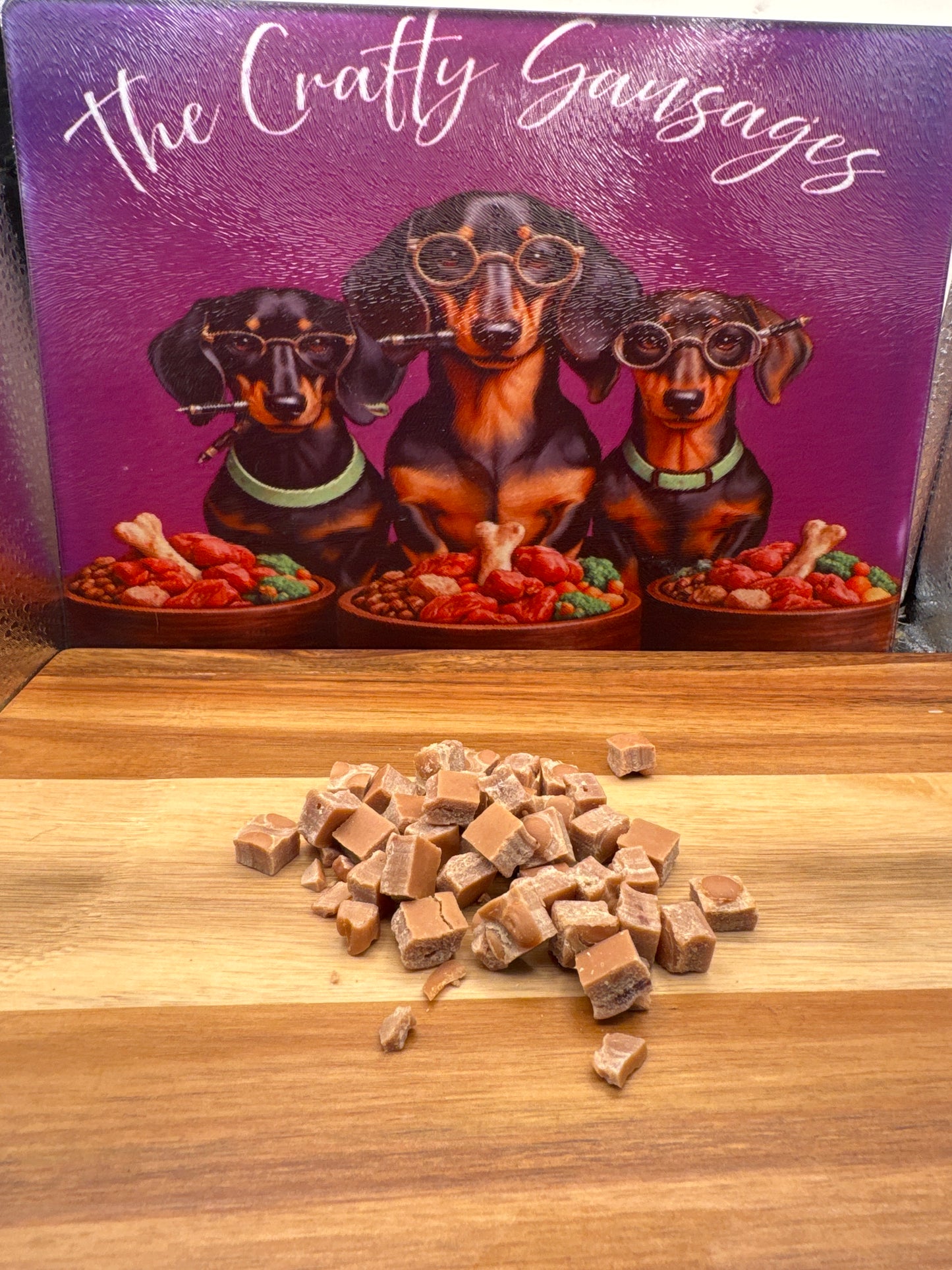 Chicken Liver Mini Cubes for Dogs (Natural Training Treats) 100G