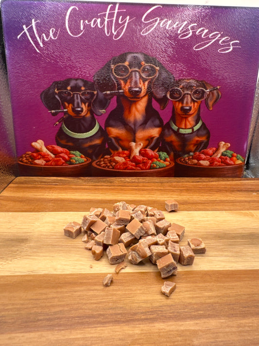 Chicken Liver Mini Cubes for Dogs (Natural Training Treats) 100G