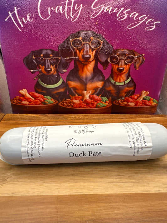 Premium Duck Pâté for Dogs (Natural Training & Enrichment Treat)