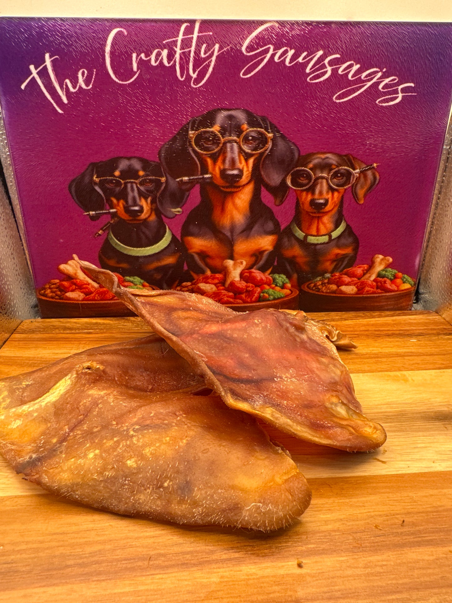 Natural Dried Pig’s Ear Dog Treat