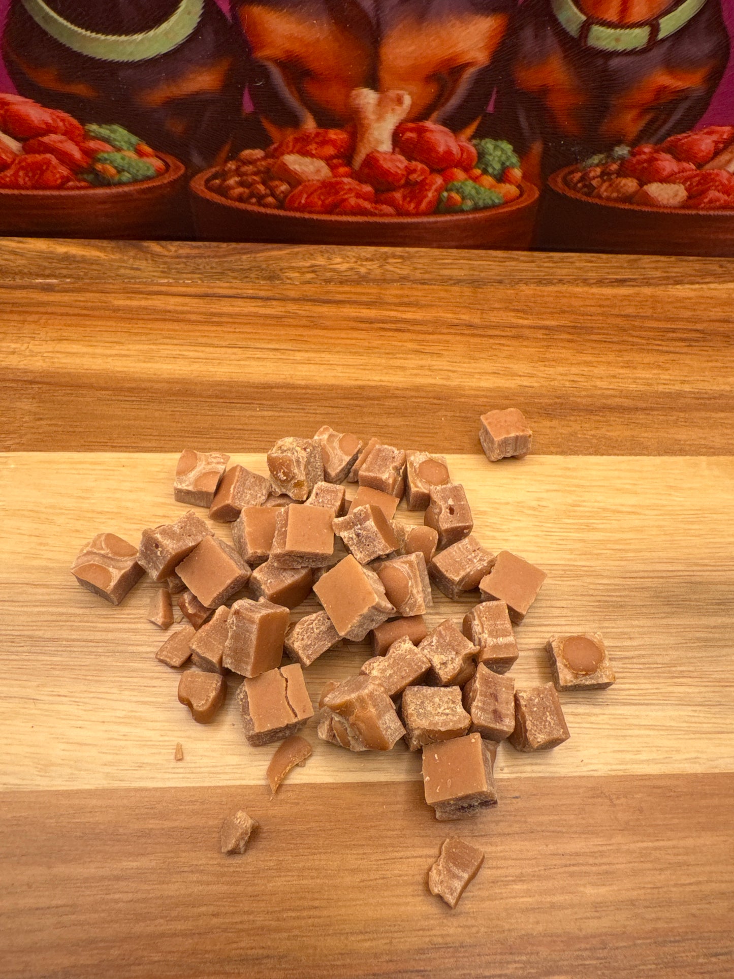 Chicken Liver Mini Cubes for Dogs (Natural Training Treats) 100G