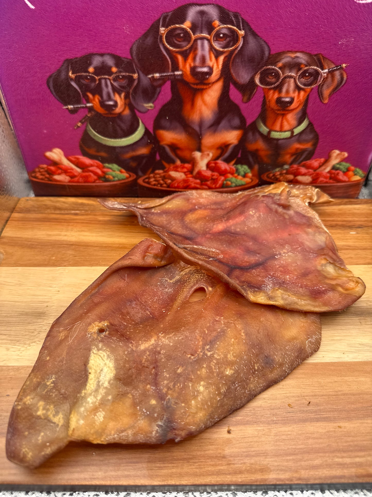 Natural Dried Pig’s Ear Dog Treat