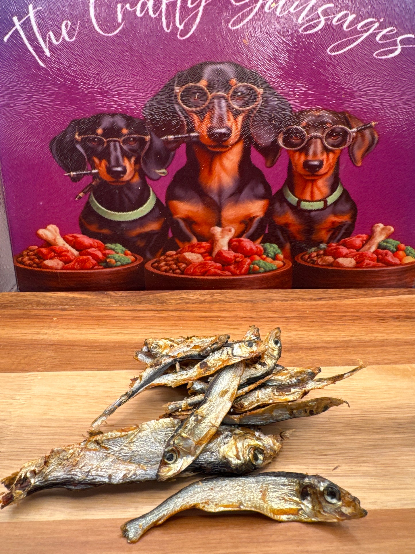 Baltic Sprats for Dogs (Natural Omega-Rich Treats)100g